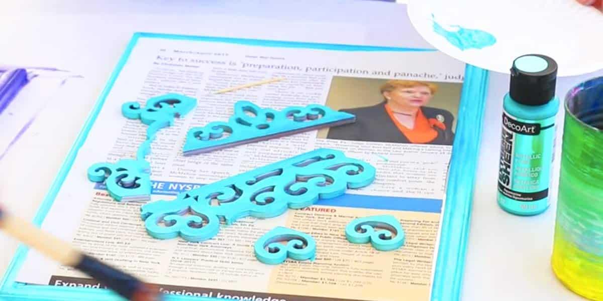 By Gluing And Painting Laser Cut Pieces On A Mirror, What He Makes Is A Forever Piece