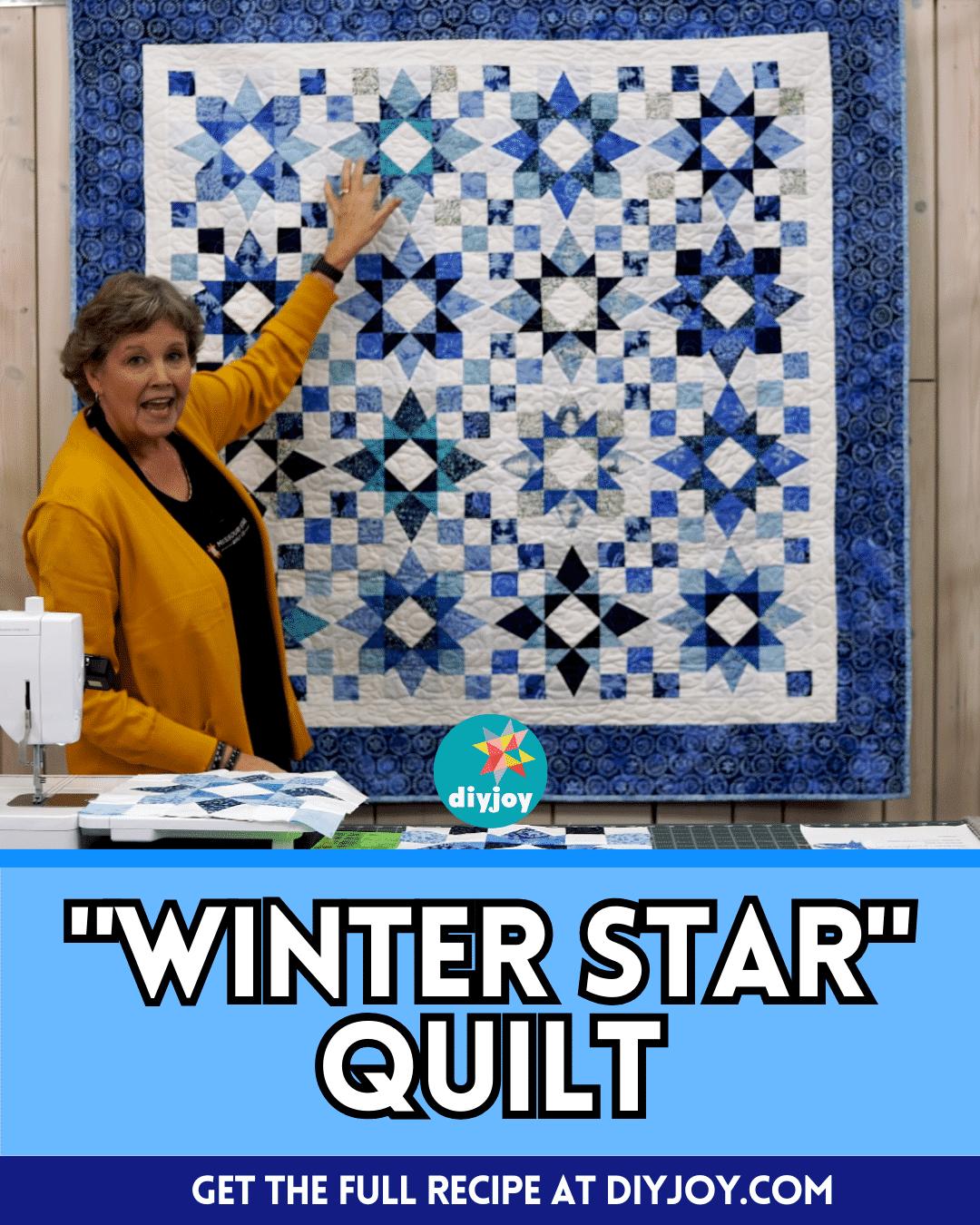 How to Make a "Winter Star" Quilt