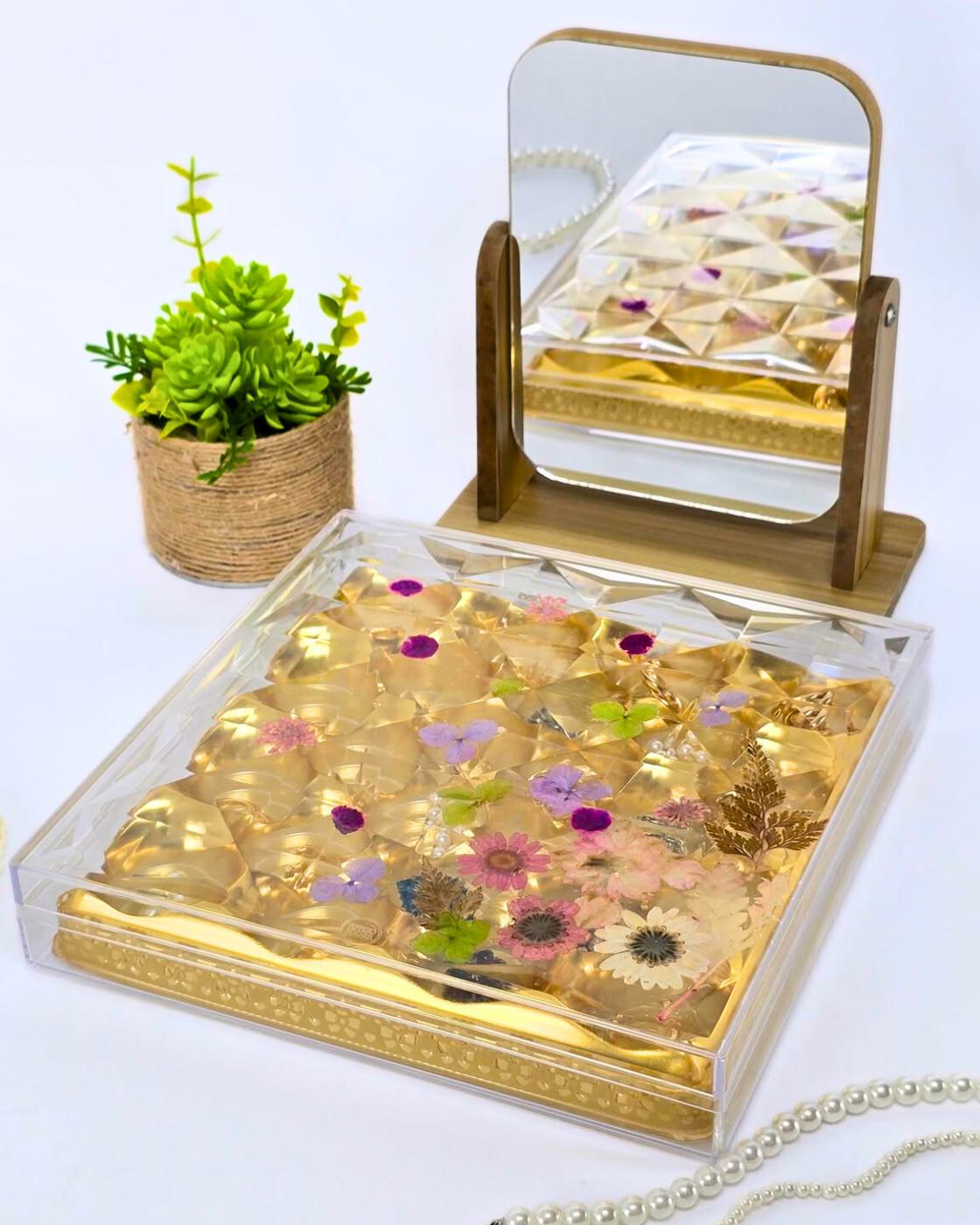 Ferrero Rocher Jewelry Box — upcycled ferrero rocher jewelry organizer