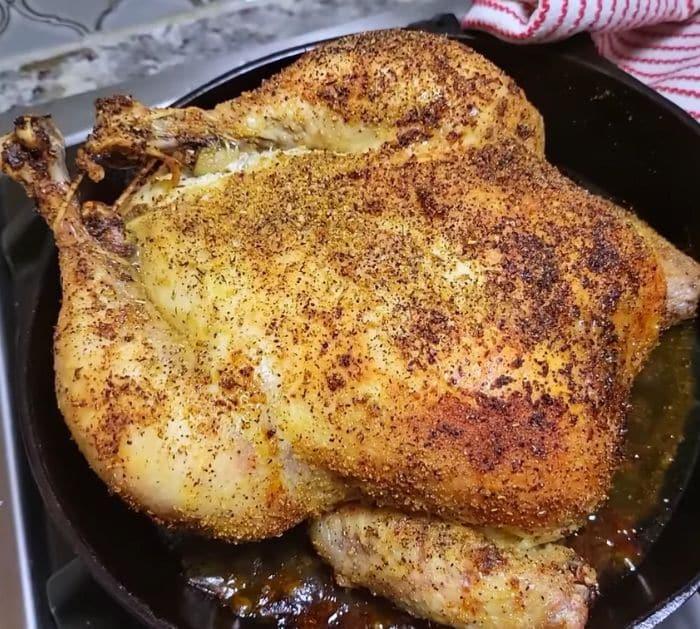 Easy Skillet Roasted Chicken Recipe