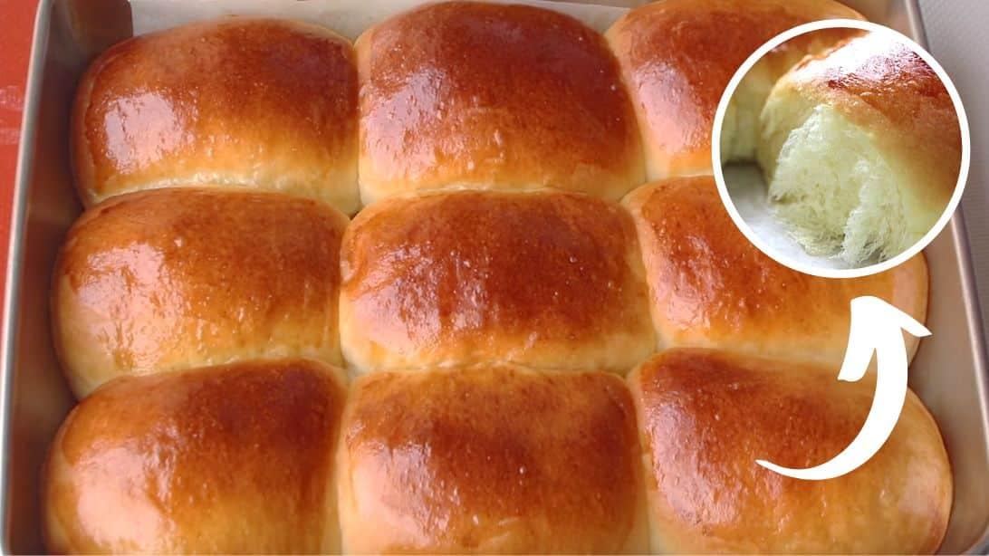 Fluffy Milk Dinner Roll Recipe
