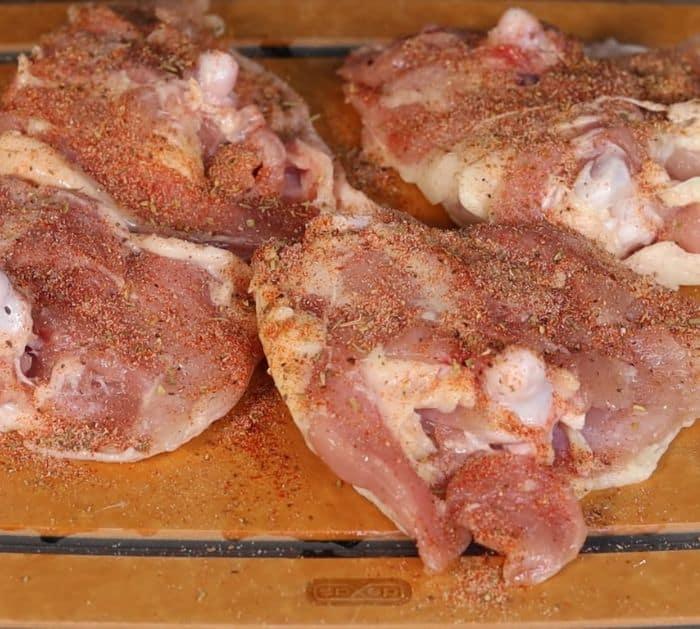 Air Fried Lemon Pepper Chicken Thighs Recipe