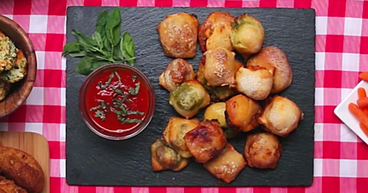 Ice Cube Tray Pizza Bites Recipe