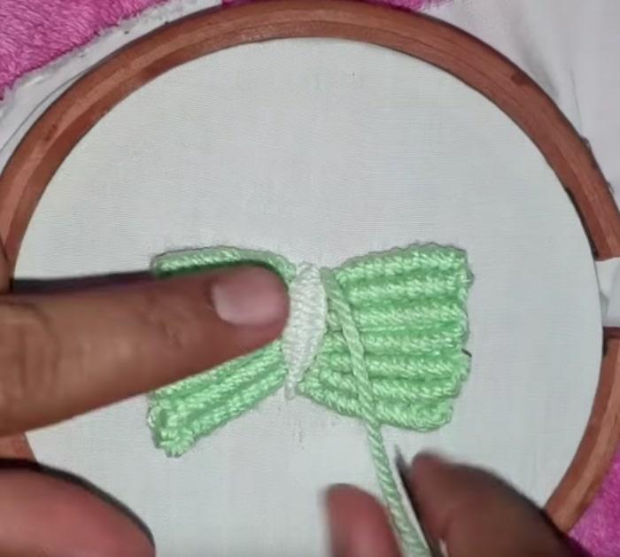 Learn a hand embroidery toothpick trick