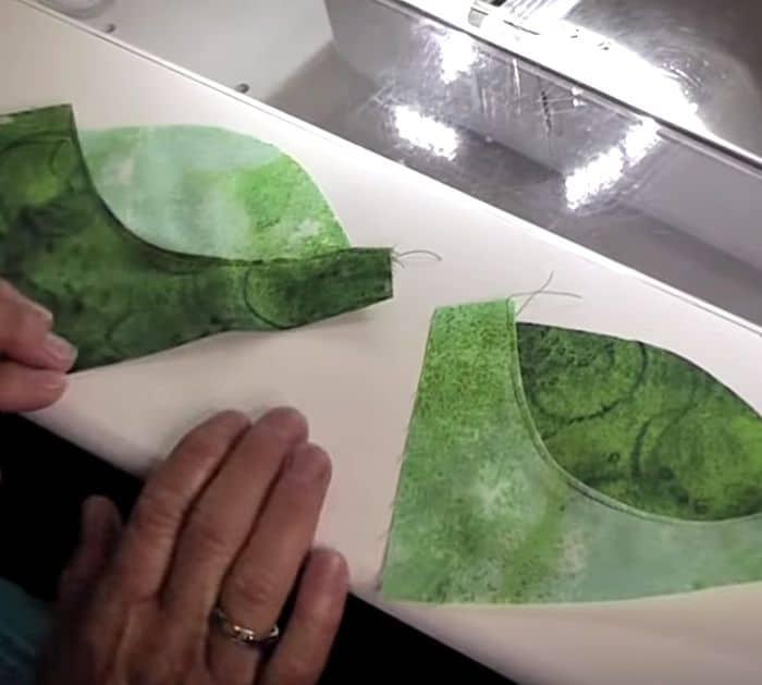 Layered Leaves Quilt Block Tutorial Project