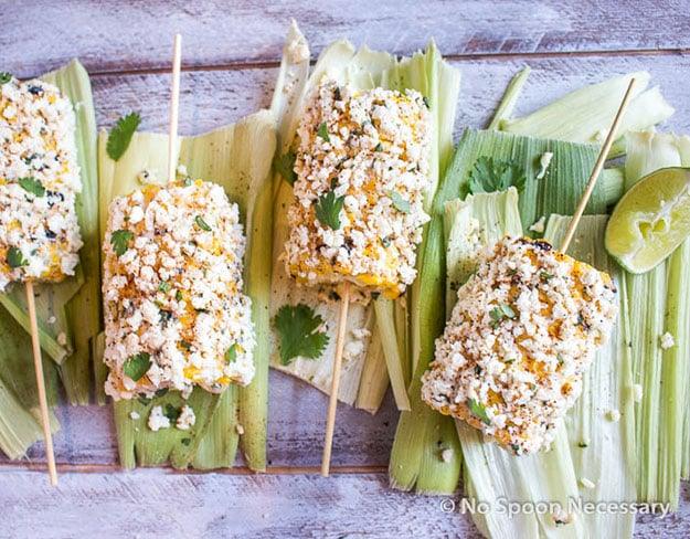 Easy Party Food Ideas | Quick & Easy Recipe for Mexican Street Corn | DIY Projects and Crafts by Sueeye #appetizers #partyfood #recipes