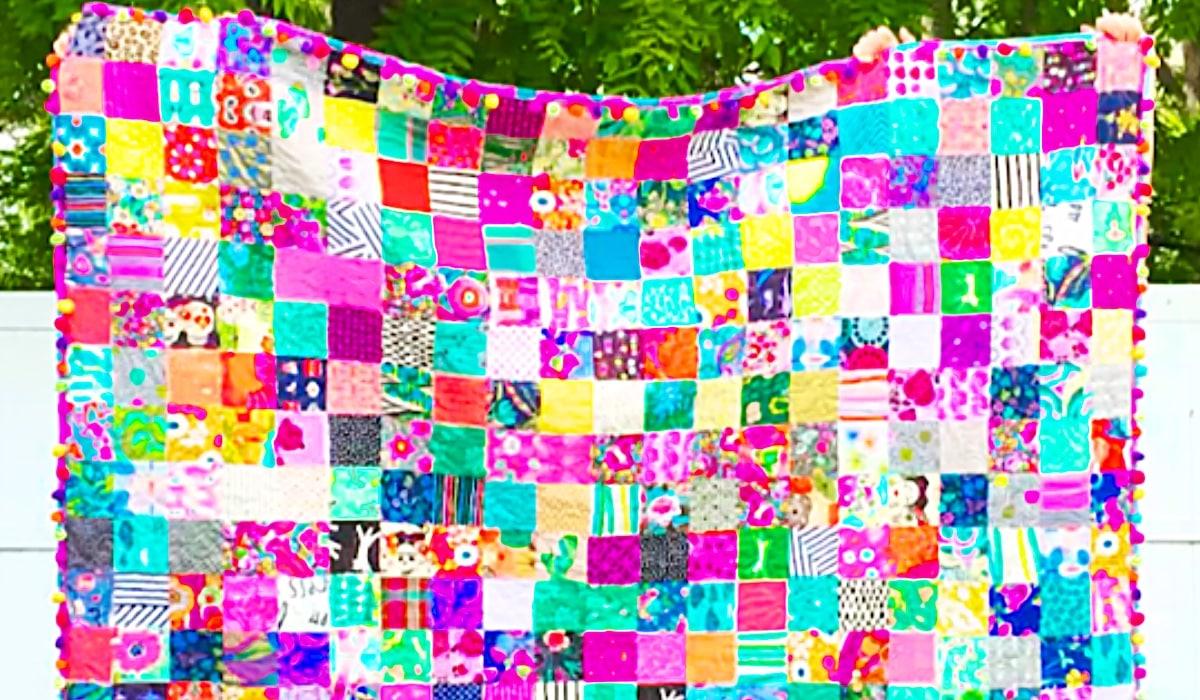 How To Make An Easy Patchwork Squares Quilt