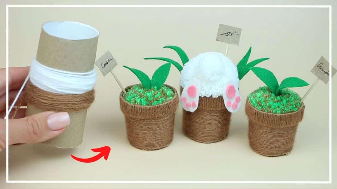 Cute Bunny Spring DIY Decor