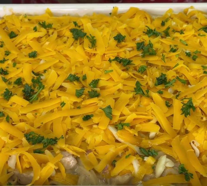 Easy Chicken Spaghetti Casserole Recipe