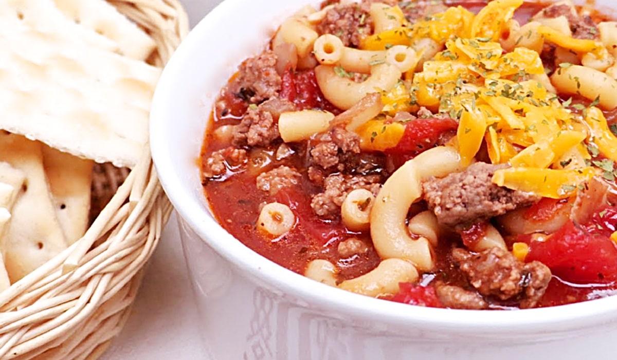 Poor Man’s Macaroni Soup Recipe