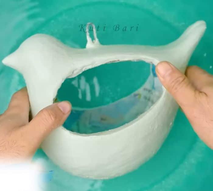 DIY Hanging Bird Planter Project