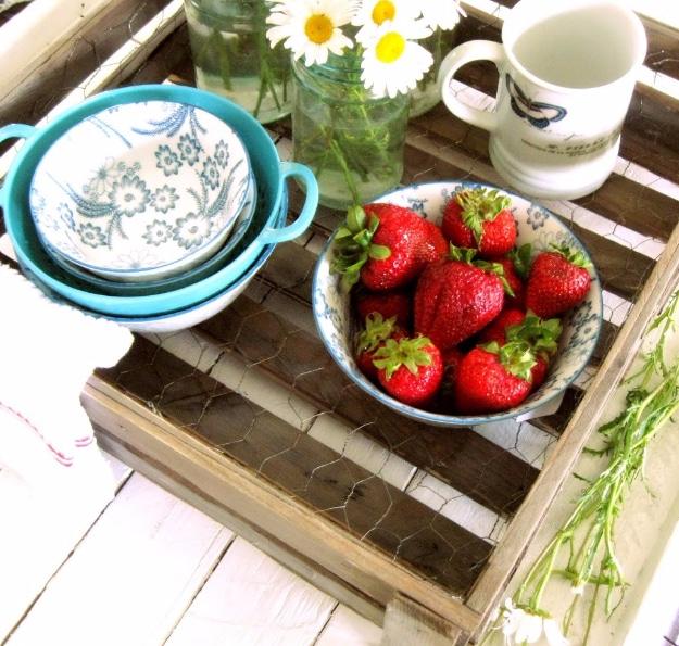 Faux French Vegetable Crate, simple to scale up or down as needed and better looking than a store bought version