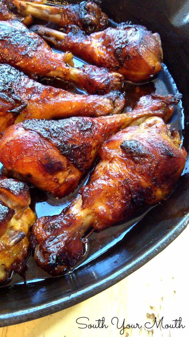 Best Country Cooking Recipes - Sticky Chicken - Easy Recipes for Country Food Like Chicken Fried Steak, Fried Green Tomatoes, Southern Gravy, Breads and Biscuits, Casseroles and Mo