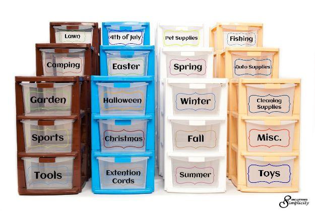 Free Printable Garage Bin Labels, doable even on a tight timeline and proof a small touch makes a big difference