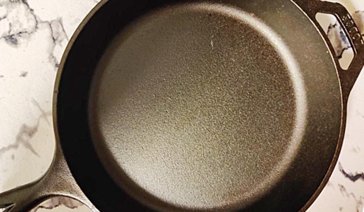 Make A Cast-Iron Skillet Perform Like Teflon