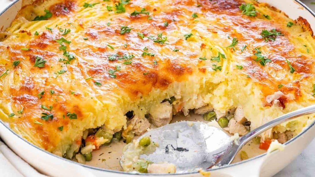 Easy-to-Make Skillet Turkey Shepherd’s Pie