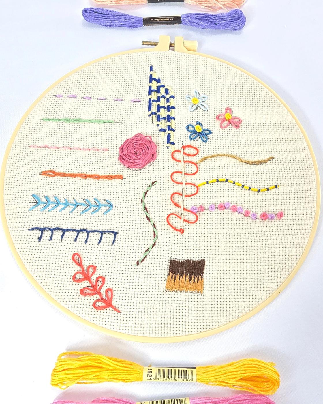 Easy Basic Embroidery Stitches — beginner-friendly embroidery stitches