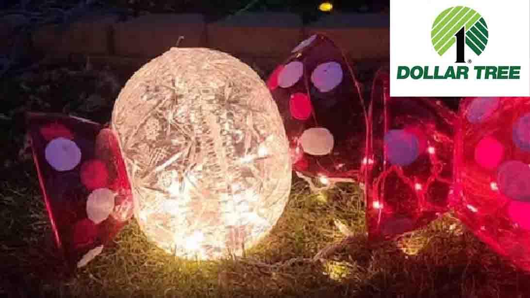 DIY Dollar Tree Outdoor Christmas Candies