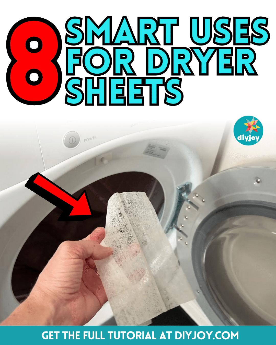 8 Smart Uses For Dryer Sheets