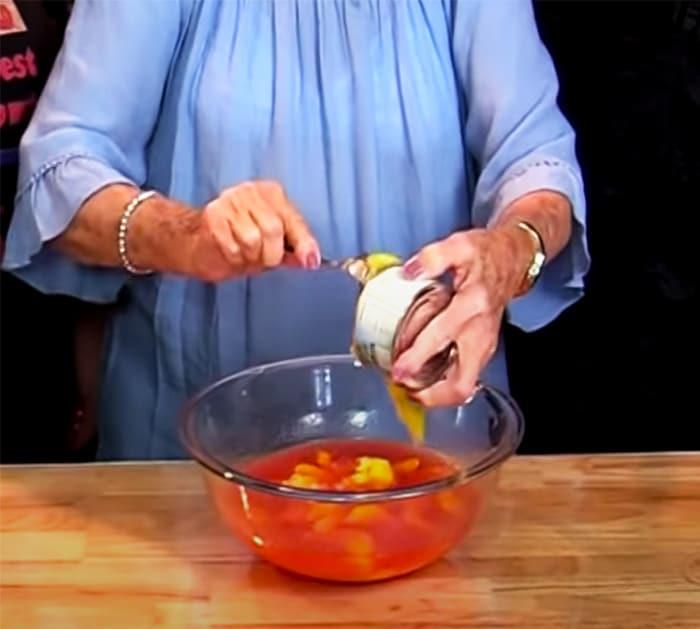 Cold Peach Desserts - No Bake Recipes - Old Fashioned Peach Recipes
