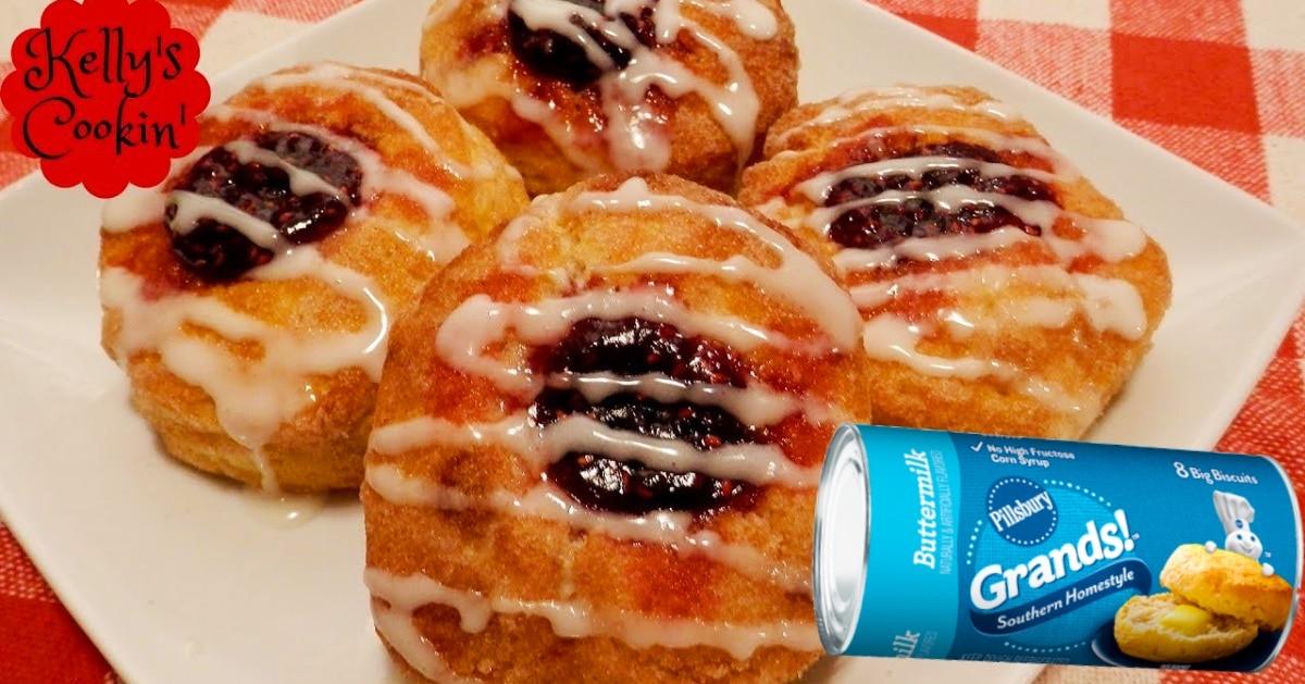 Air Fryer Cinnamon Jelly Donuts Recipe