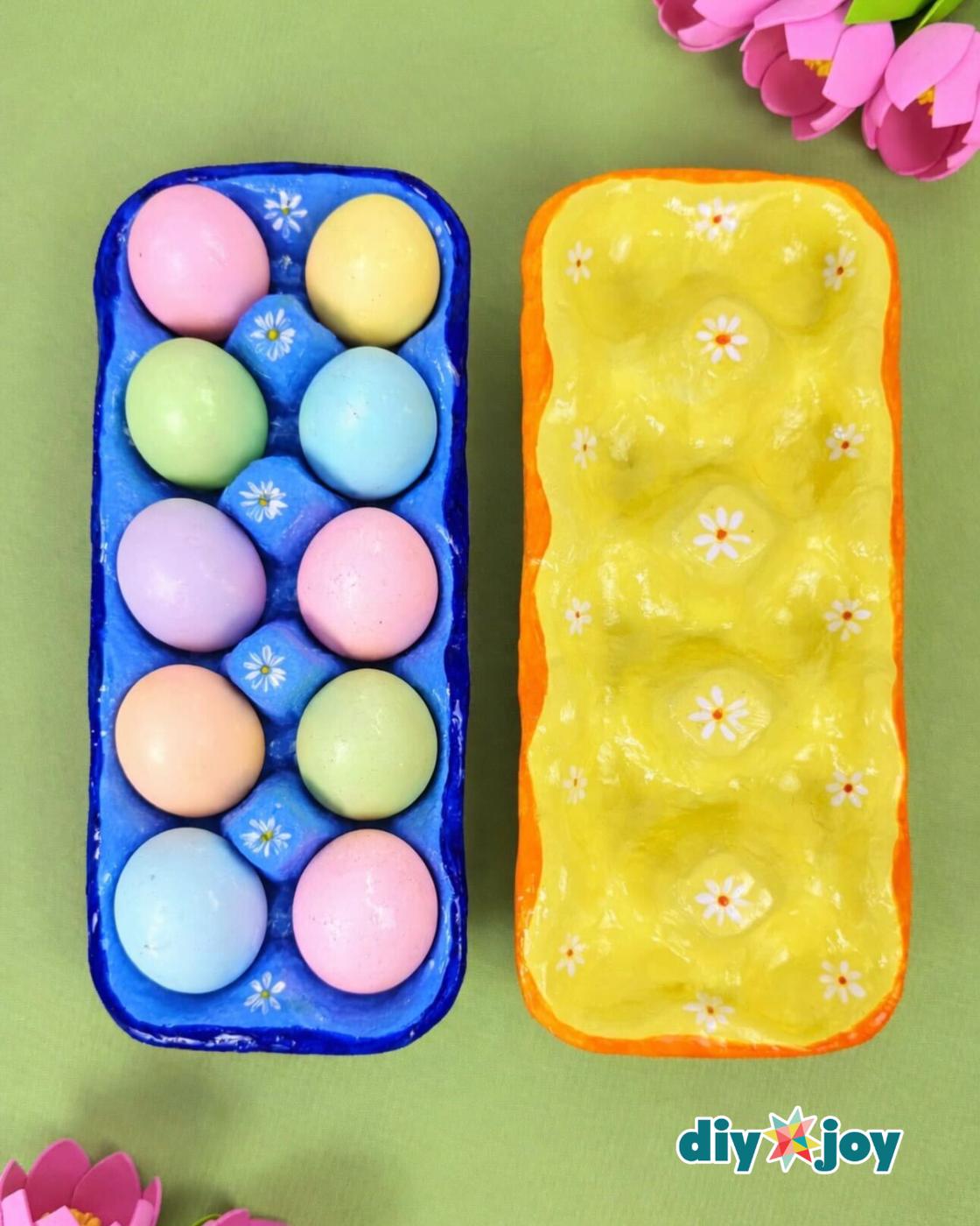 Air Dry Clay Egg Tray