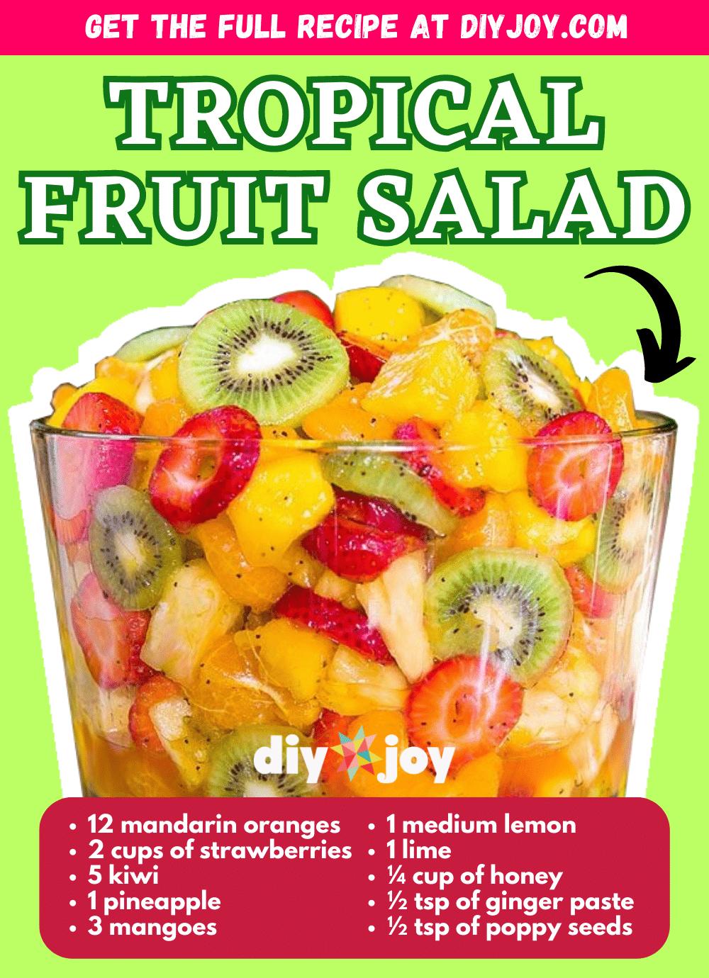 Tropical Fruit Salad Recipe
