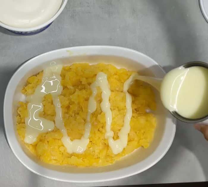 3-Ingredient Quick Pineapple Dessert Ready in 5 Minutes Recipe