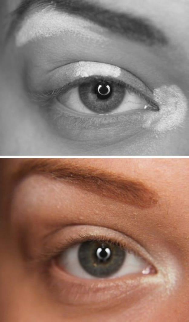 Eye Highlights, basic enough in tools to skip a hardware run and a workaround that solves the problem for good