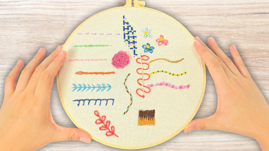Embroidery Stitch Guide for Beginners