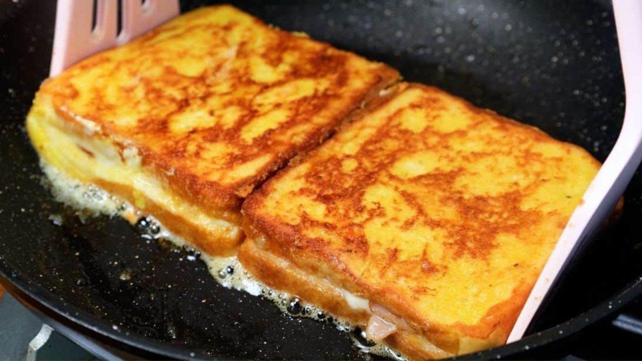 Ham Cheese French Toast Sandwich