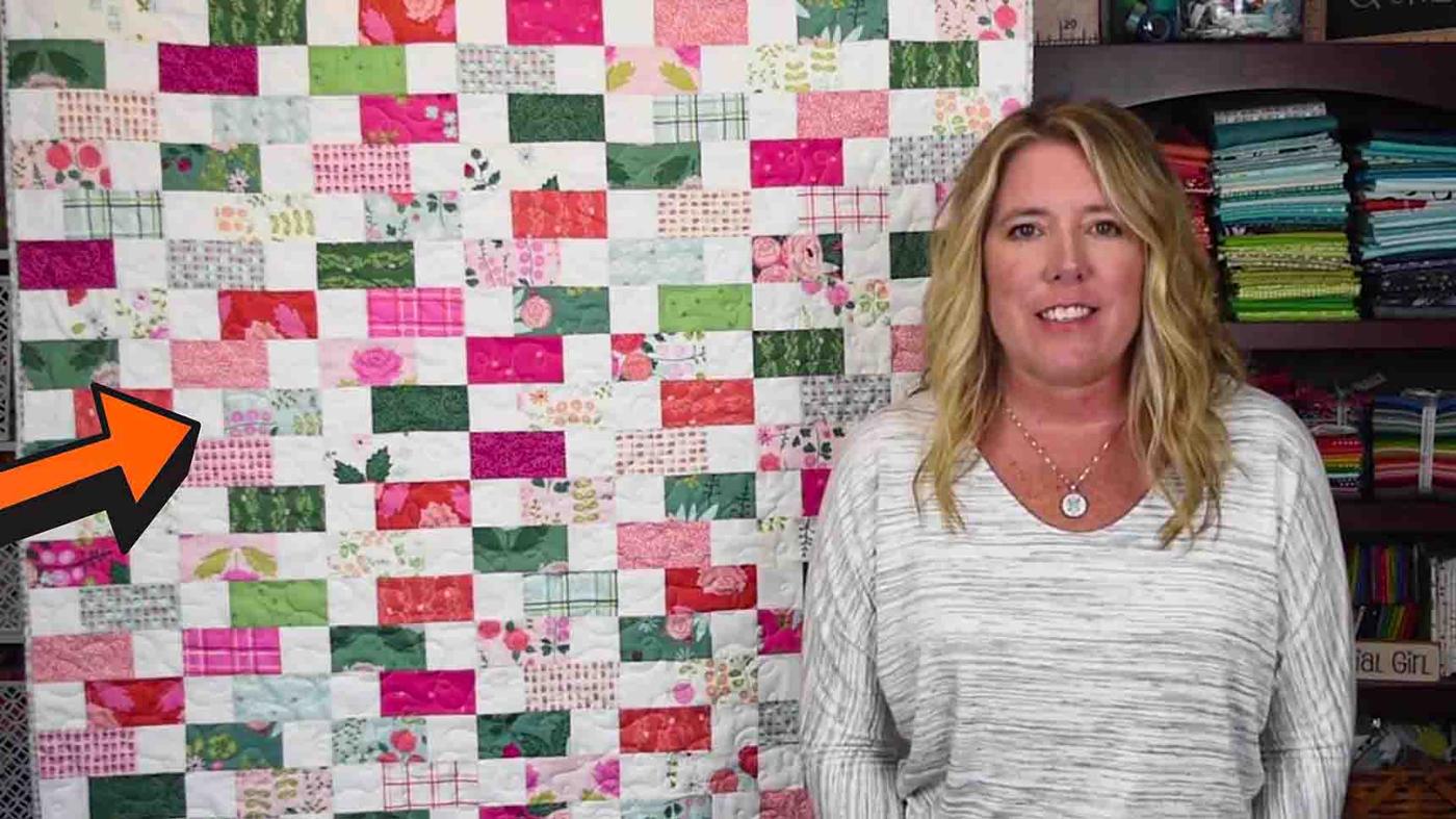 Interweave – 5″ Charm Square Quilt Tutorial