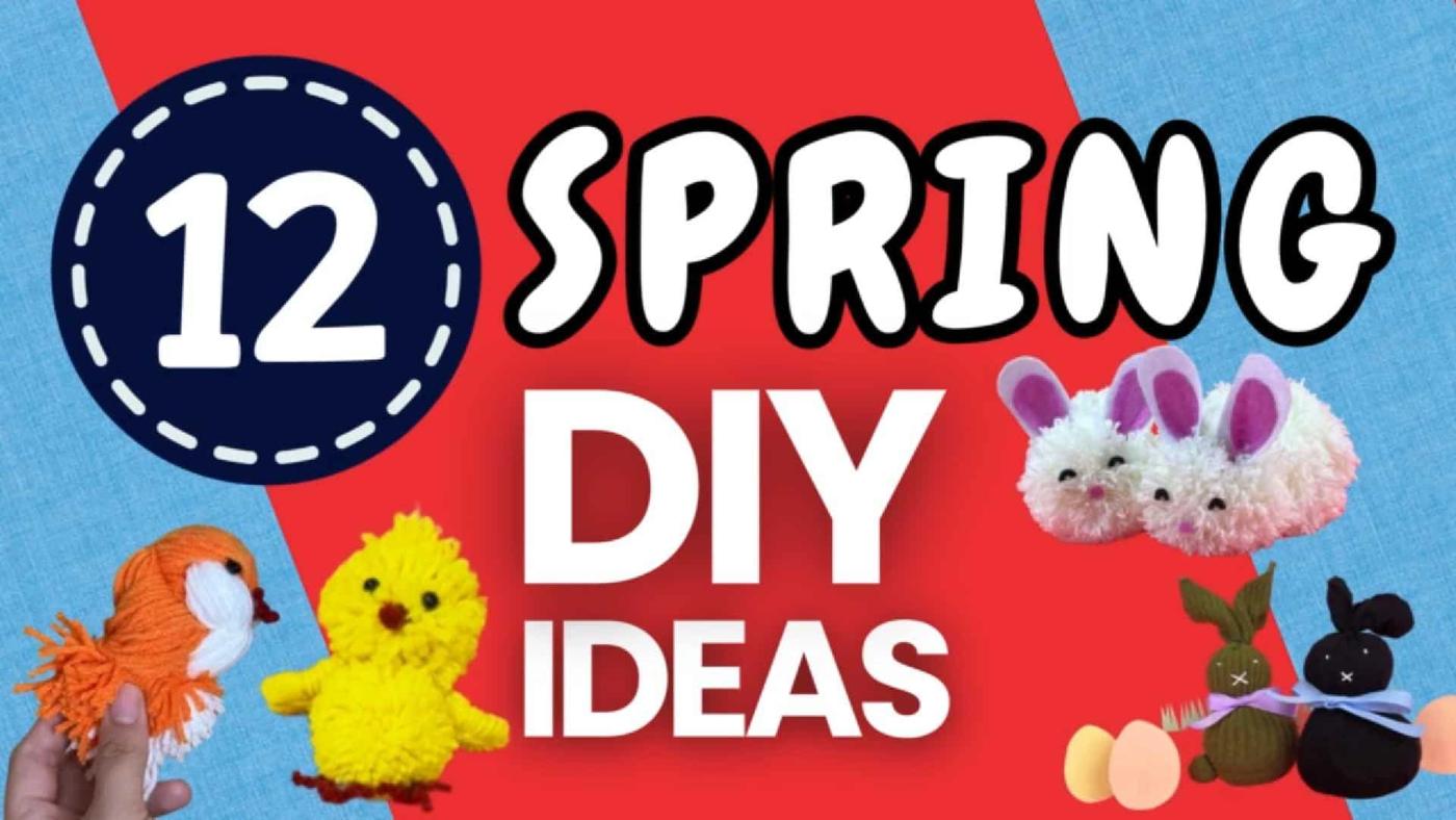 Top 12 Spring DIY Ideas Compilation-Cover