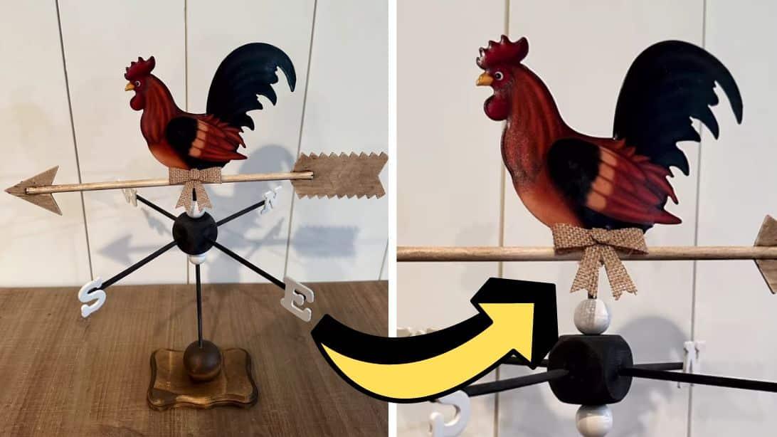 How to Make a DIY Farmhouse Weathervane Décor