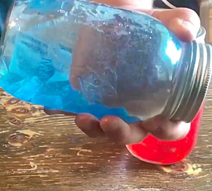 Make Jolly Rancher Moonshine with Moonshine or Everclear