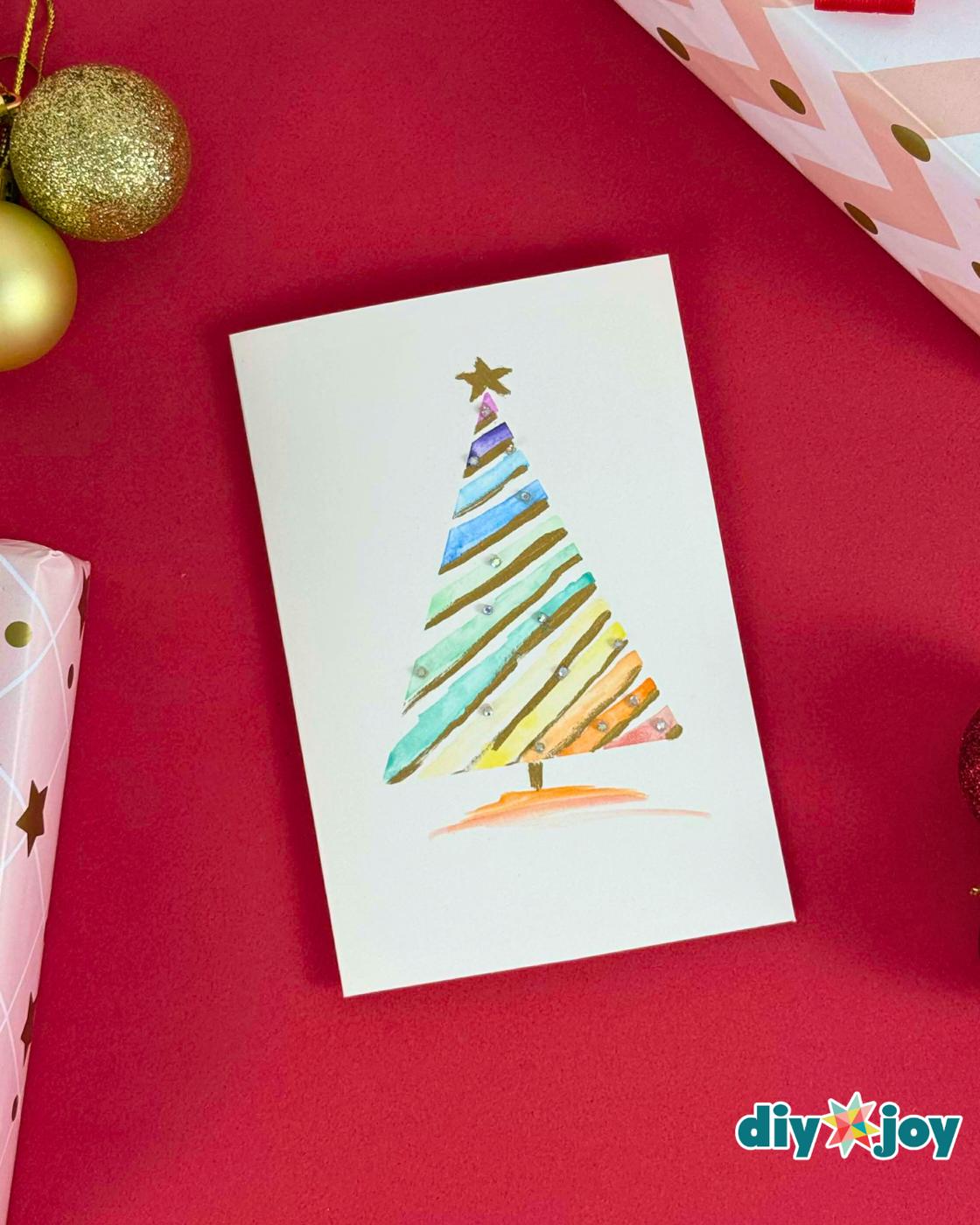 Watercolor Christmas Gift Card — what's viral today
