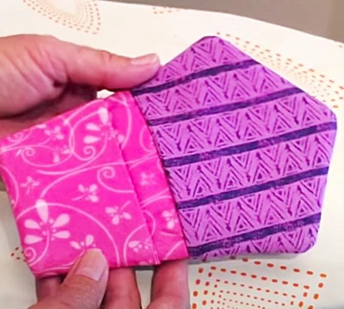 Line finger thumb potholders for heat protection