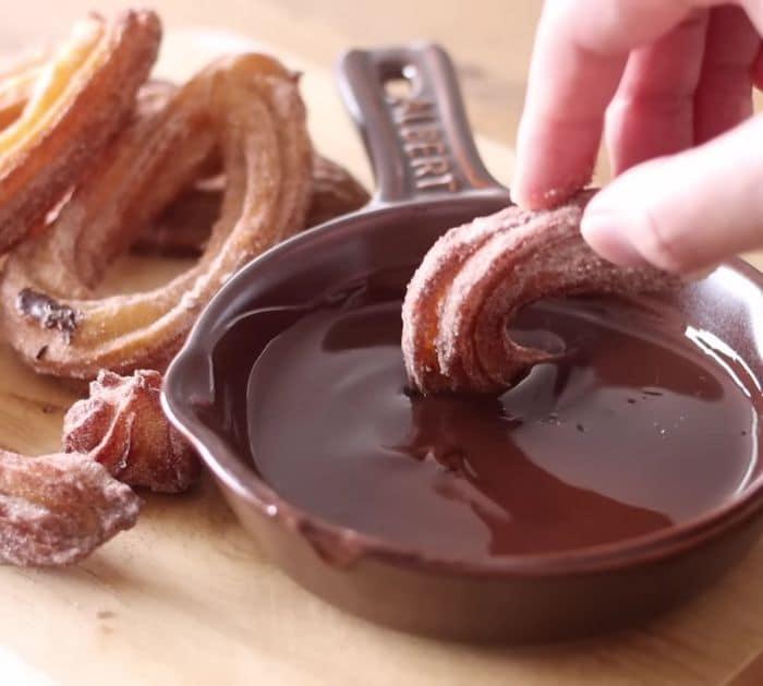 How To Make Chocolate Dipped Churros