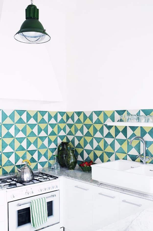 DIY Tile Ideas - Cement Tile - Creative Crafts for Bathroom, Kitchen, Living Room, and Fireplace - Awesome Shower and Bathtub Ideas - Fun and Easy Home Decor Projects - How To Make