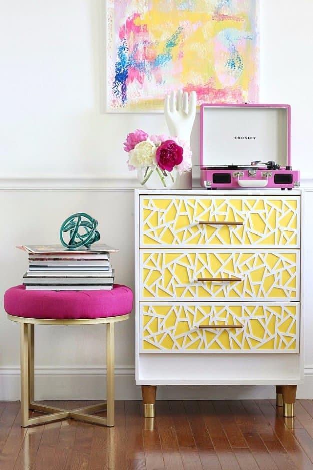 Mid Century Modern and Bright IKEA Rast Hack, a furniture upgrade trick, quick enough to set up in a spare five minutes