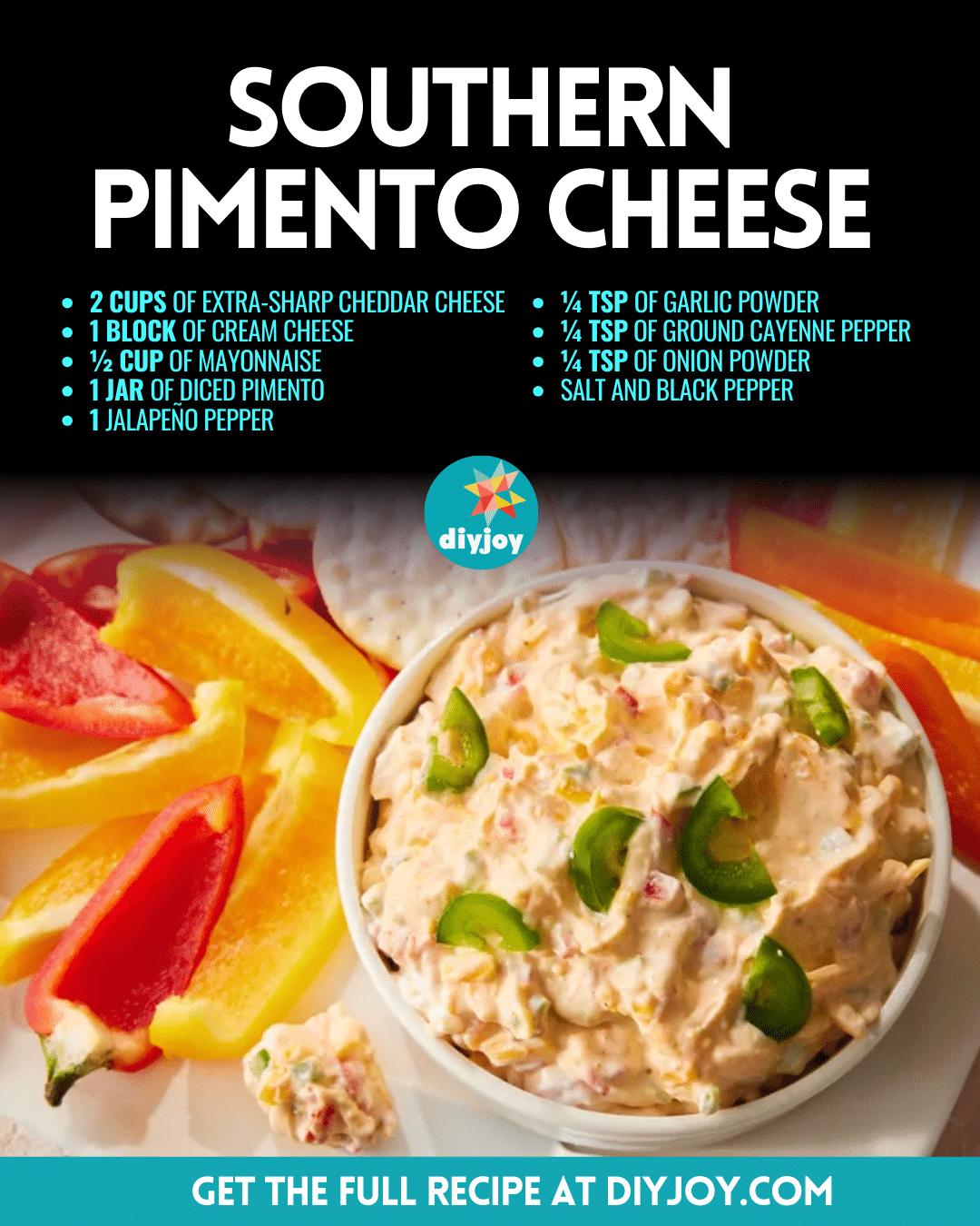 Easy Southern Pimento Cheese Recipe