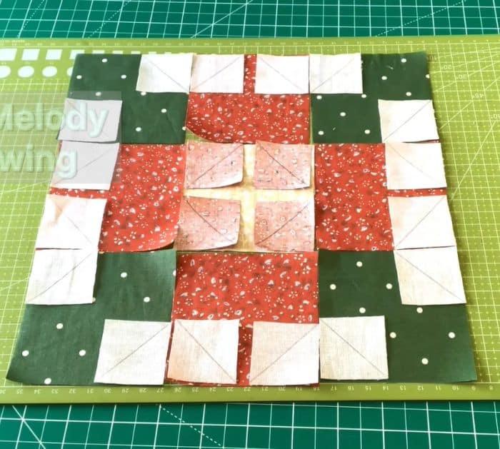 Easy and Beginner-Friendly Flower Quilt Block Pattern