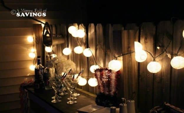 DIY Patio Furniture Ideas - DIY Patio Bar - Cheap Do It Yourself Porch and Easy Backyard Furniture, Rocking Chairs, Swings, Benches, Stools and Seating Tutorials - Dining Tables fr