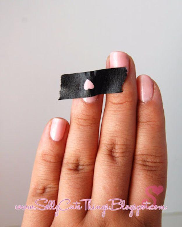 Get The Perfect Shapes On Your Nails, a fun nail painting idea to try at home and a pretty design perfect for a night out