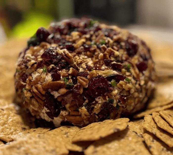 How to Make Cranberry Pecan Cheese Ball
