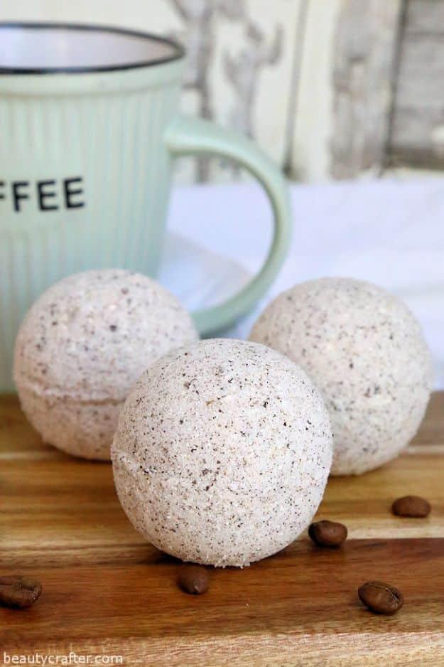 Coffee and Cream Bath Bombs, a fizzy homemade soak, and a treat that turns an ordinary night into self care