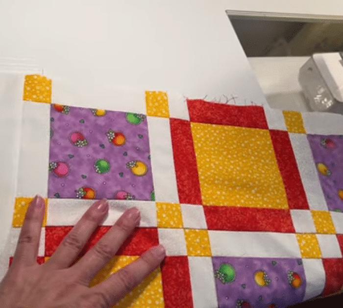 Easy Quilted Table Topper for Beginners