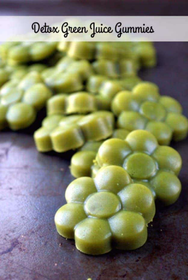 Detox Green Juice Gummies, flexible enough to please a picky group of eaters and something the whole table asks for by name