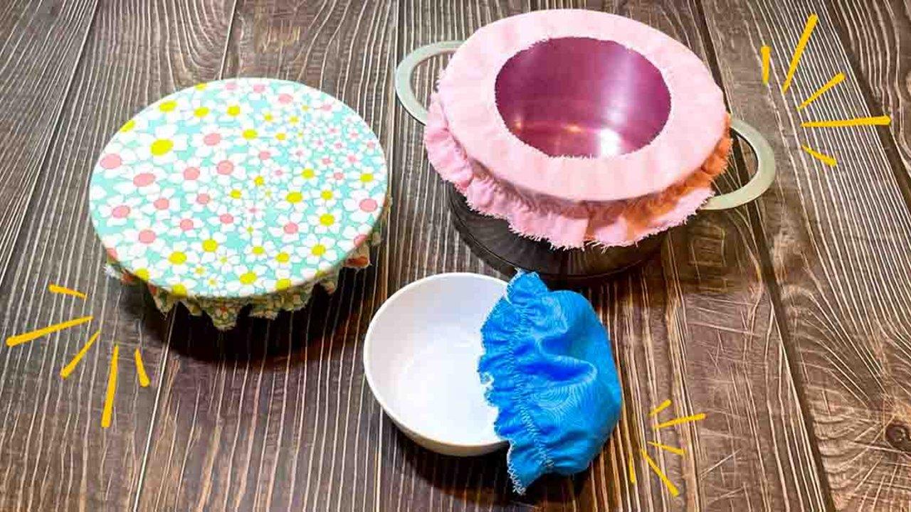 Easy Sewing Tutorial – DIY Bowl Covers