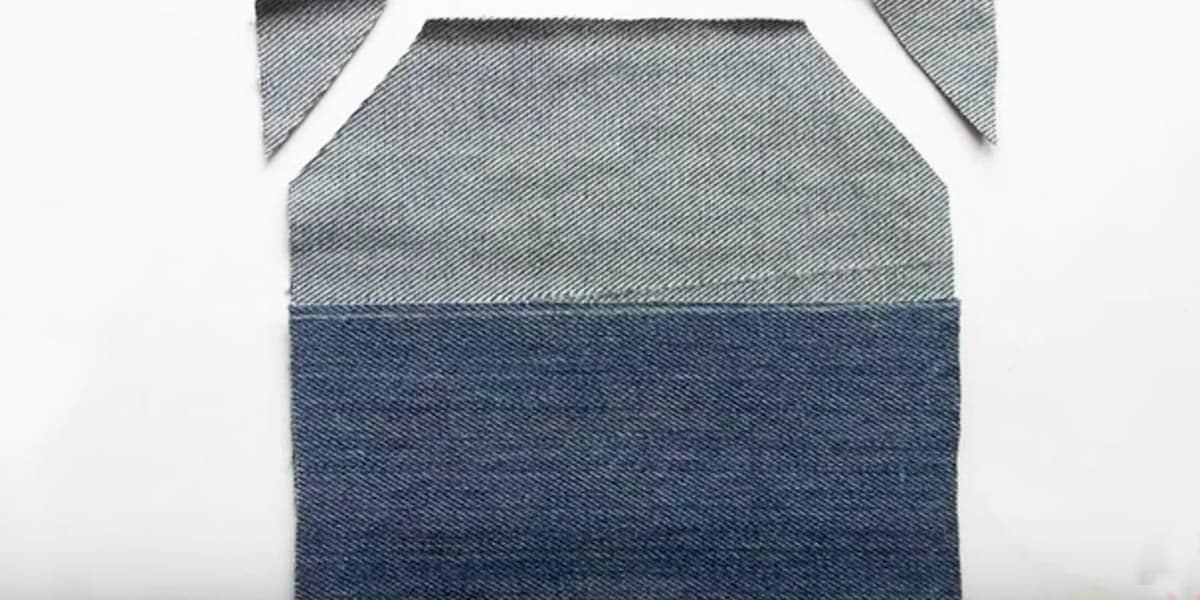 So Simple Yet This Smart Little Denim Item Makes A Statement That Less Can Be More!